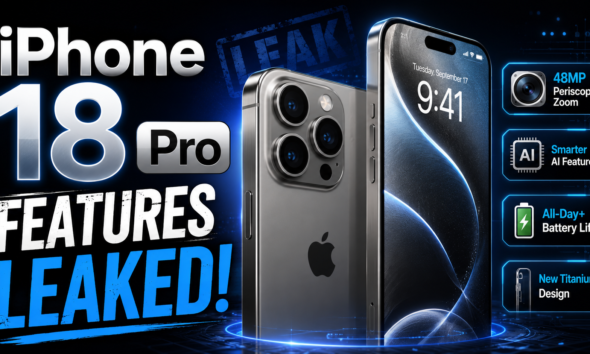 Apple iPhone 18 Pro Features