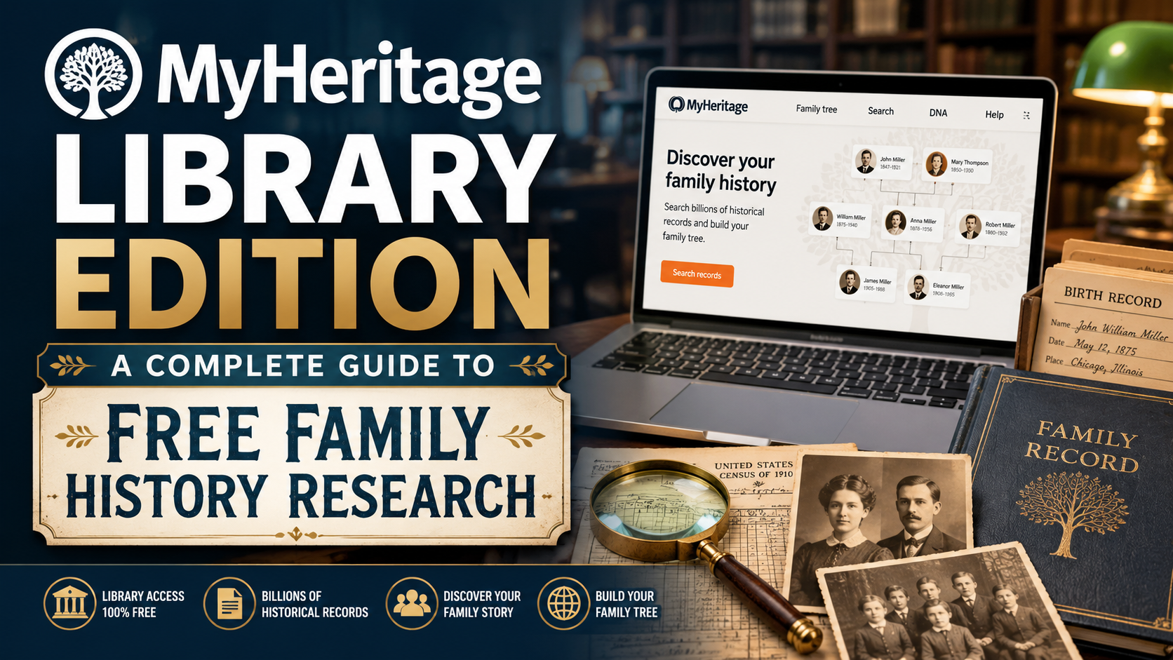 MyHeritage Library Edition